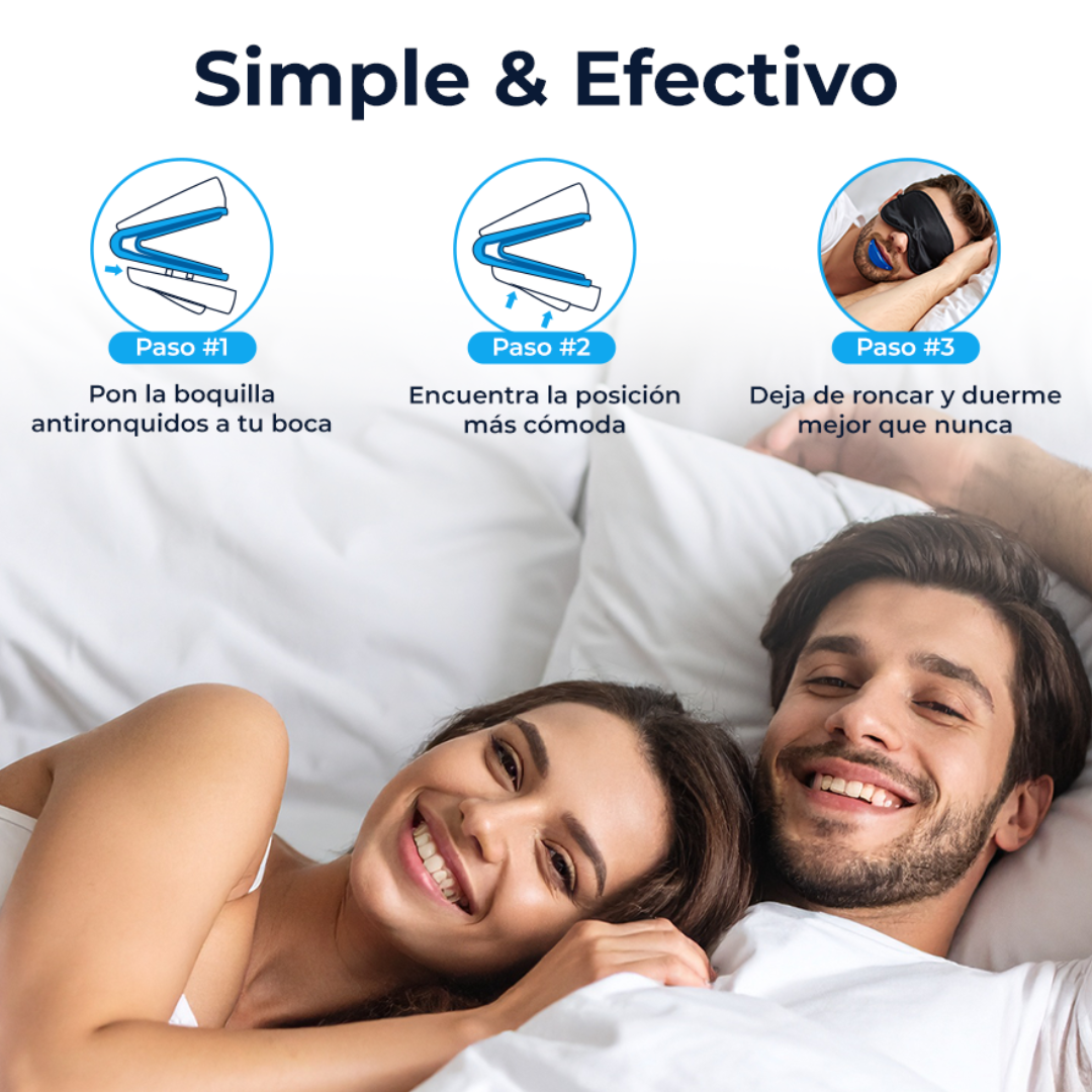AirSleeper™ - Adiós ronquidos, hola noches tranquilas.