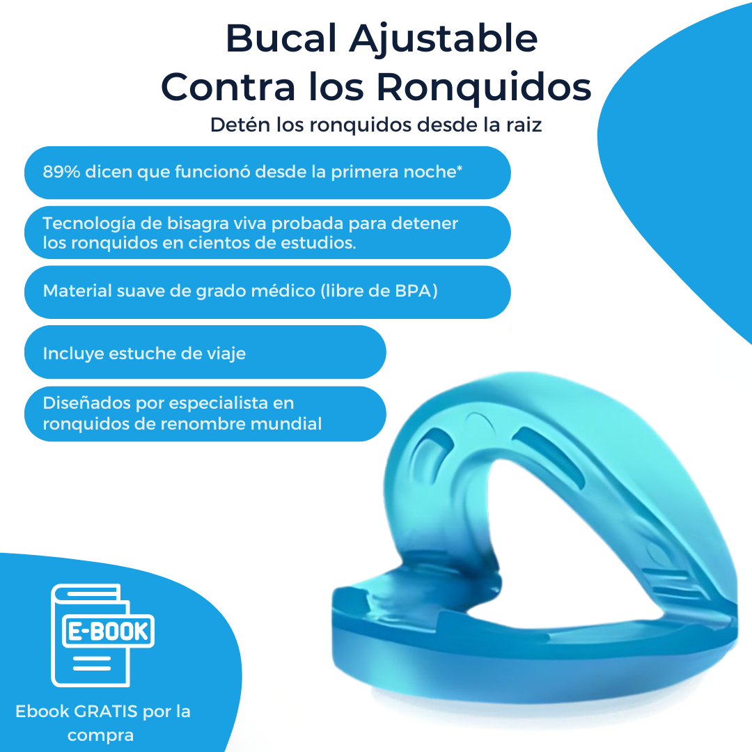 AirSleeper™ - Adiós ronquidos, hola noches tranquilas.